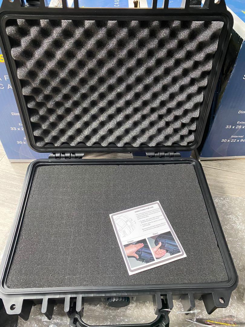 Safety box krisbow, Fesyen Pria, Jam Tangan di Carousell