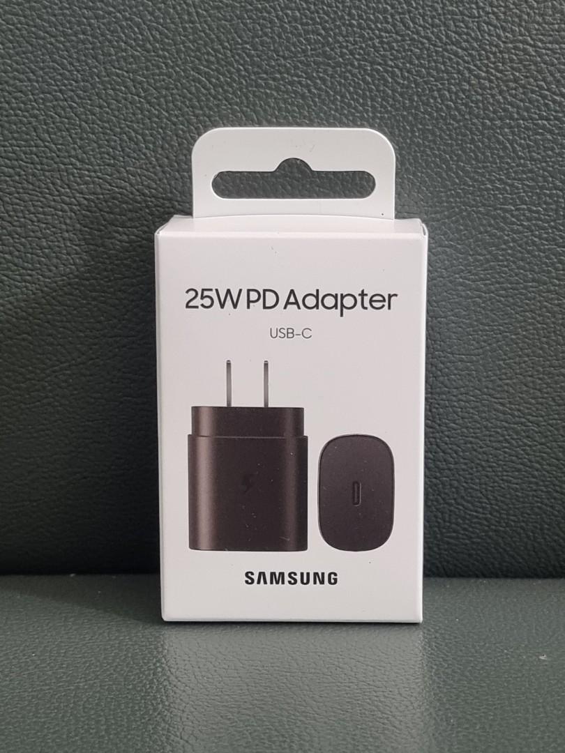 Samsung 25W PD Adapter, Mobile Phones & Gadgets, Mobile & Gadget Accessories, Batteries & Power 