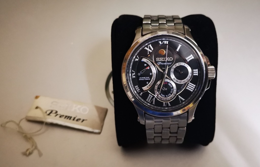 Seiko premier discount kinetic direct drive