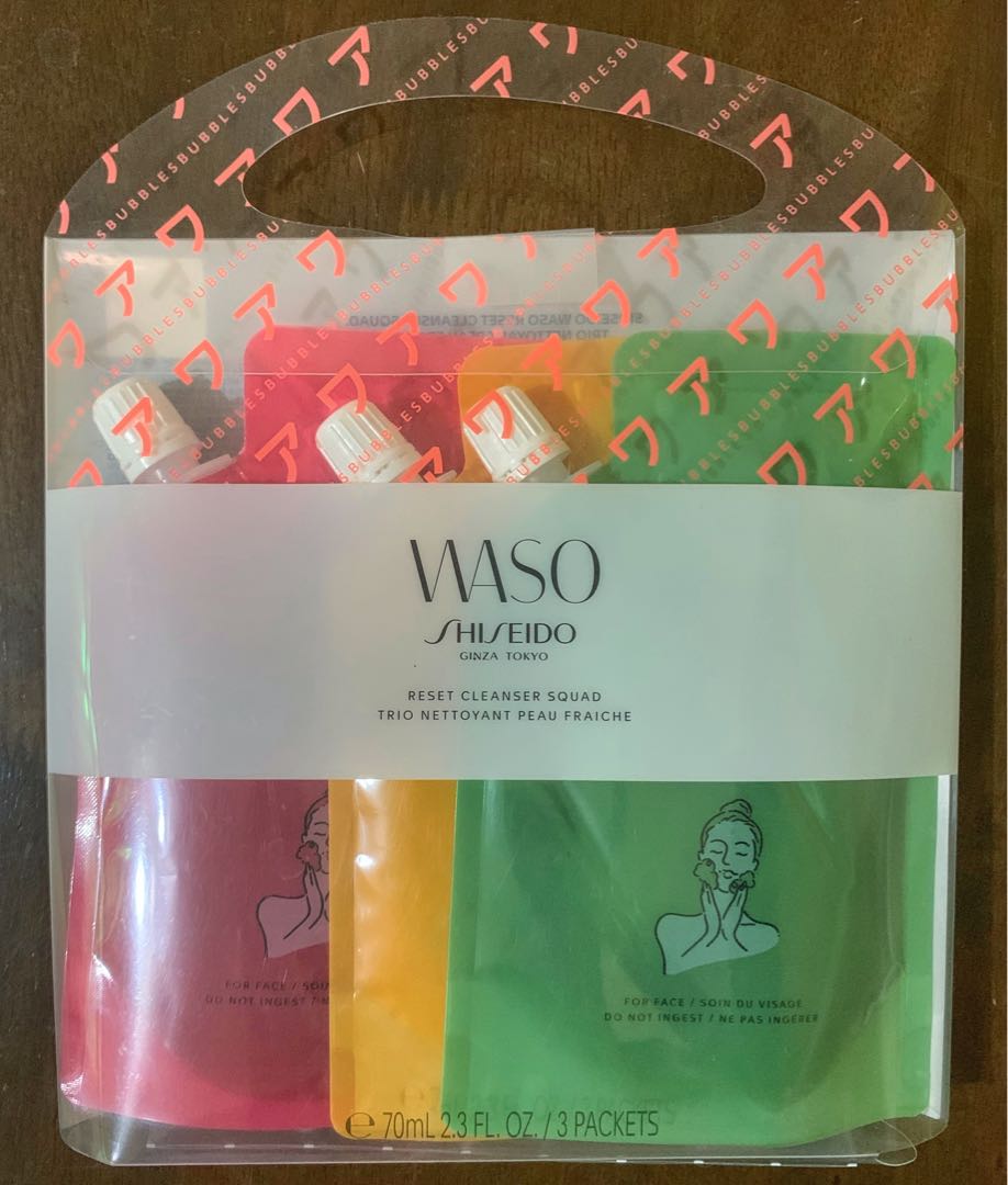 shiseido waso reset cleanser squad