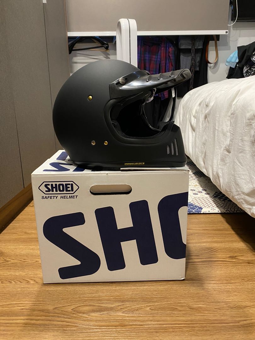 Shoei Ex Zero, Motorcycles, Motorcycle Accessories on Carousell