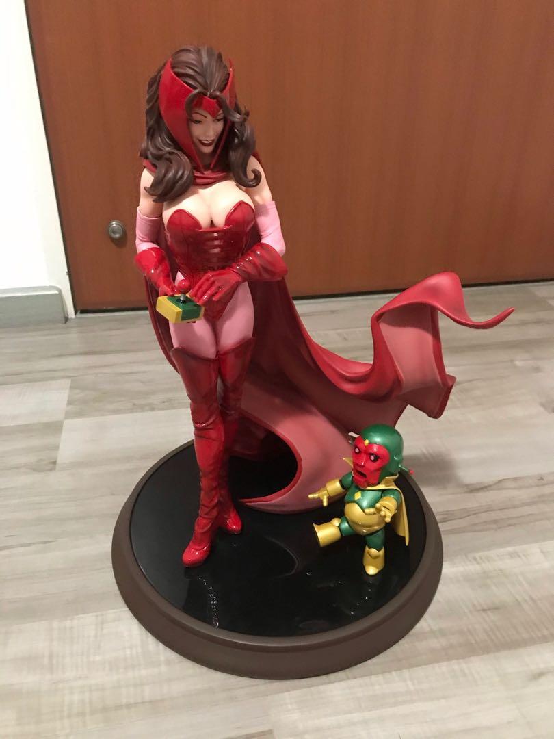 sideshow scarlet witch comiquette
