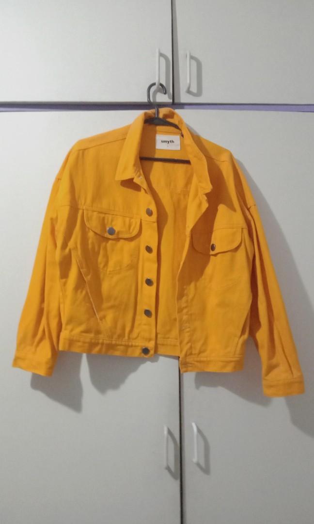 SMYTH Oversized Mustard Yellow Corduroy 