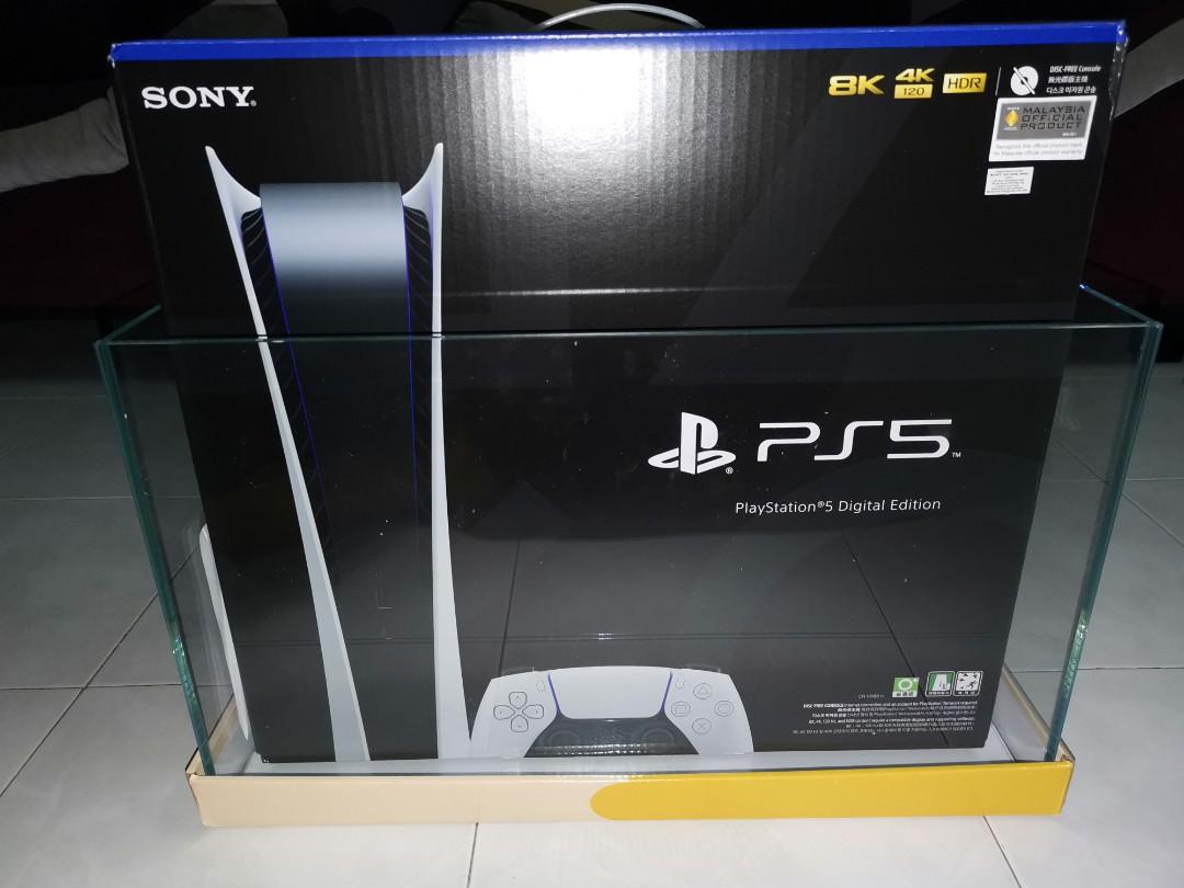 Sony Ps5 Playstation 5 Digital Sony Malaysia Warranty Video Gaming Video Game Consoles On Carousell