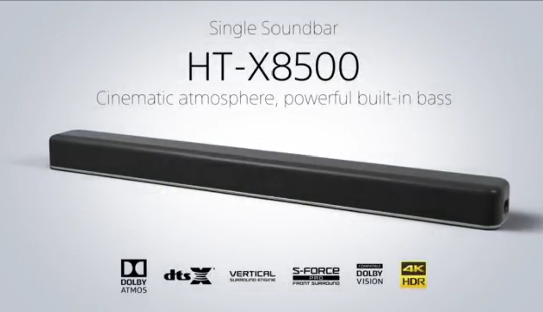 SONY HTX8500 SOUNDBAR / dolby Atmos, Electronics, Audio on Carousell