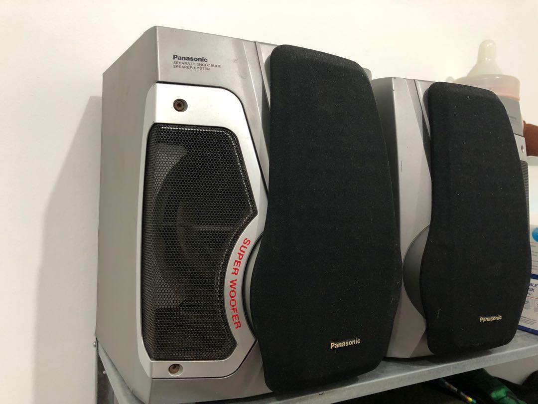 Speaker Panasonic Hifi Original Audio Soundbars Speakers
