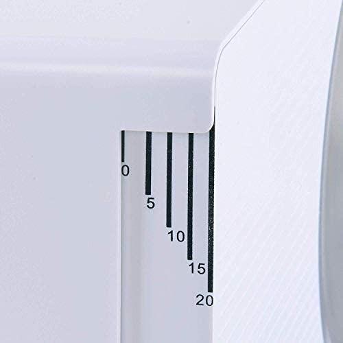 SuperHandy Trancheuse 17cm Portable Professionnel et Pliable électrique AC 230V 50Hz 120 Watt pour: viandes, Deli et fromages à Acier Inoxydable Lame RSG Solingen