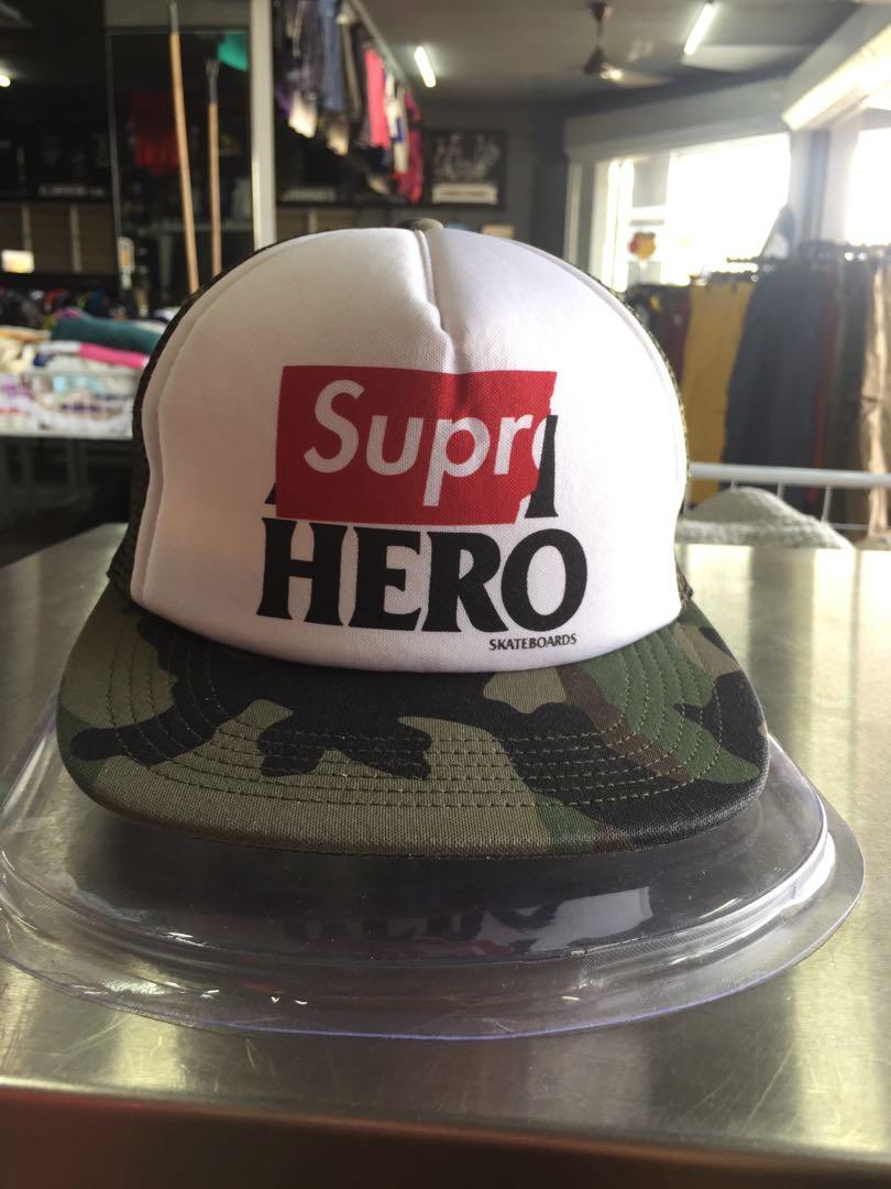 SUPREME X ANTI HERO, Men's Fashion, Watches & Accessories, Cap