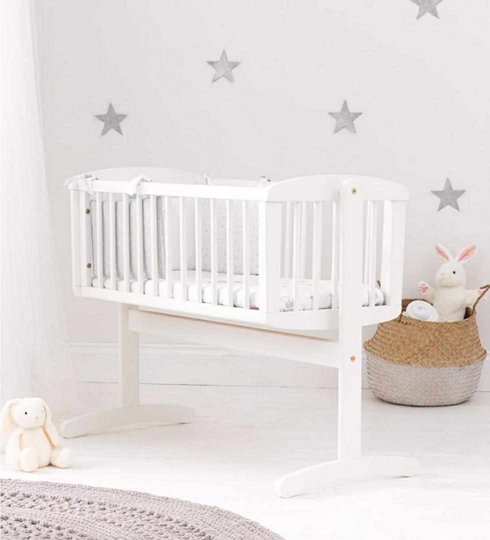 Swinging baby cot / crib, Babies & Kids, Baby Nursery & Kids Furniture