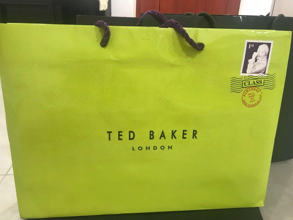 ted baker paper gift bag