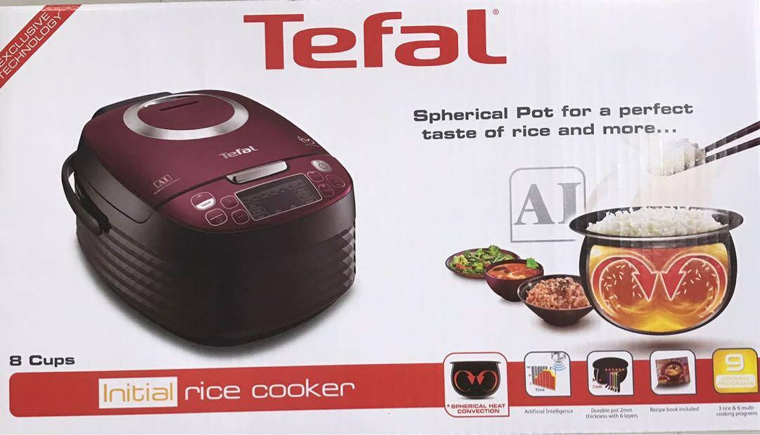 Tefal Rice Cooker Fuzzy Logic (1.5L), TV & Home Appliances, Kitchen