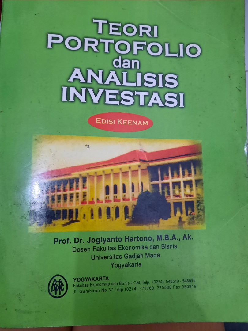 Teori portofolio dan analisis investasi