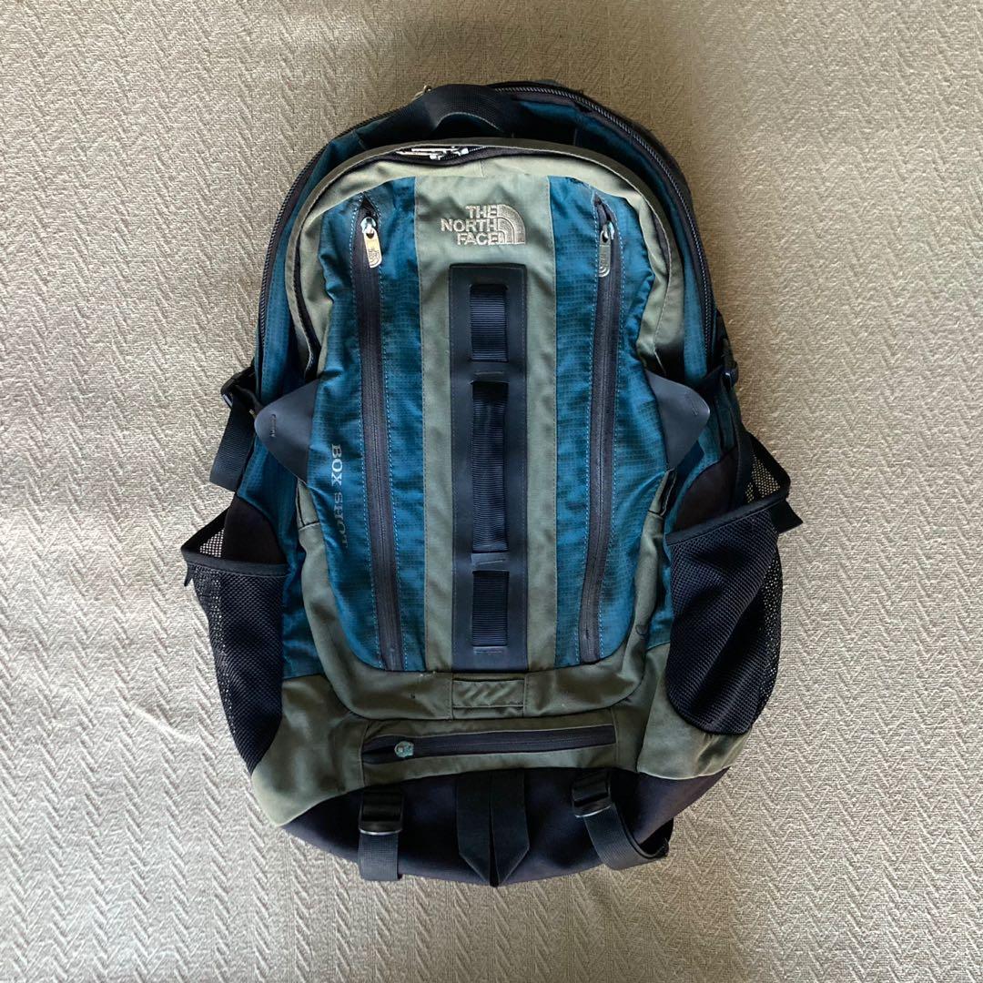 the north face box shot backpack