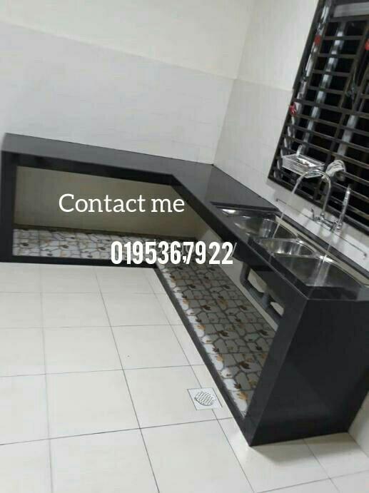 Tukang Table Top Dapur Concrit 0195367922 Wan Asri Services Home Services Renovations On Carousell