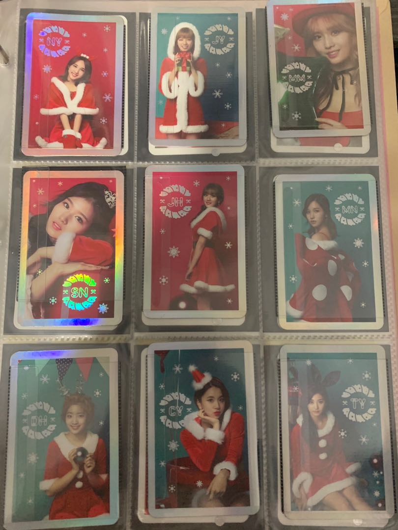 TWICE CHRISTMAS EDITION PC RARE, Hobbies & Toys, Memorabilia ...