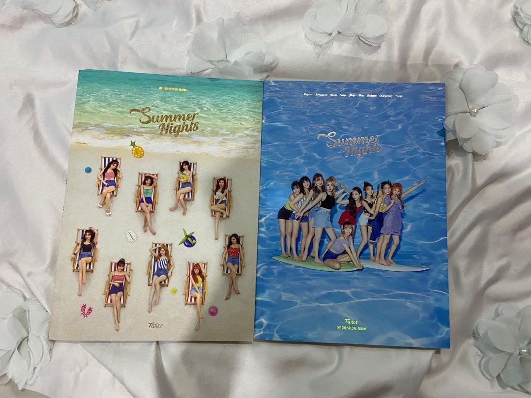 Twice Summer Nights Album A And B Ver K Wave On Carousell