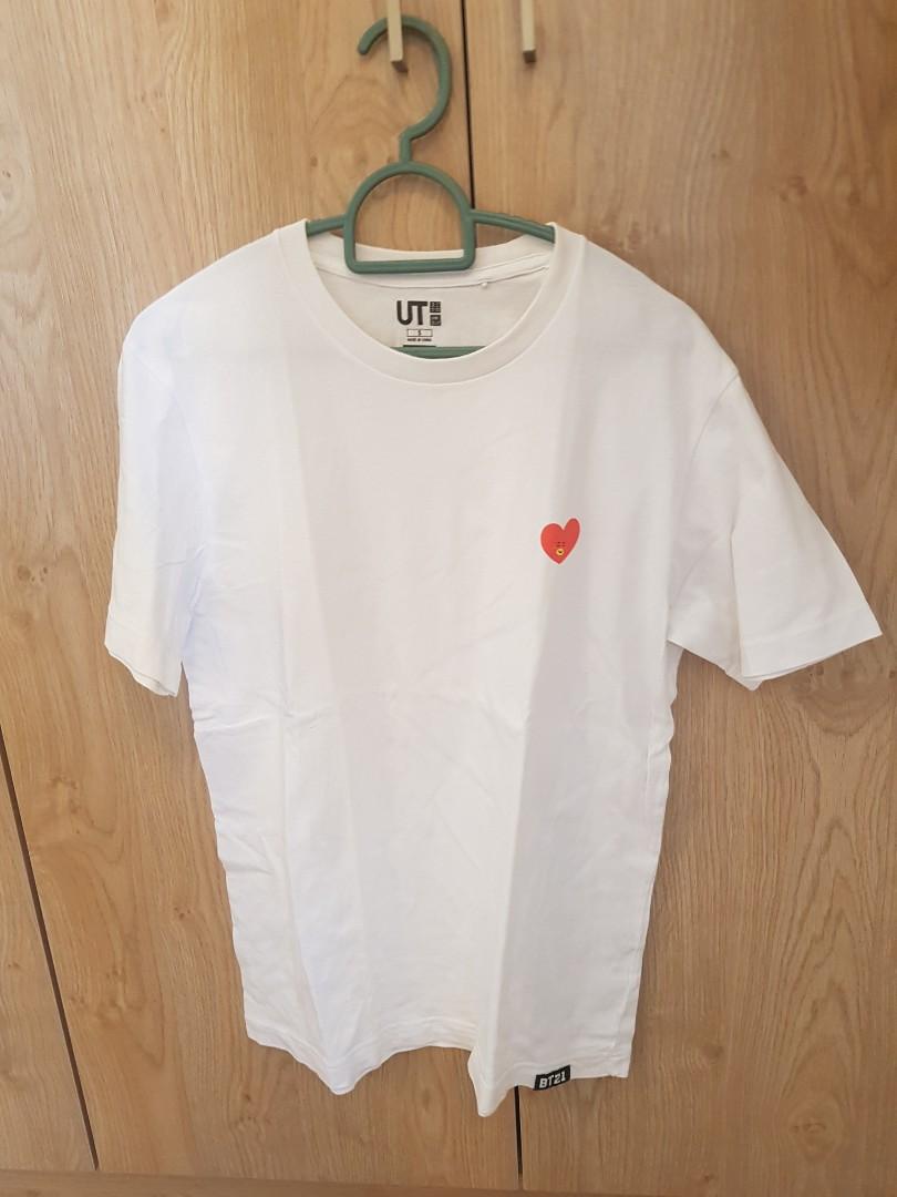 Uniqlo Bt21 T-Shirt, Women'S Fashion, Tops, Shirts On Carousell
