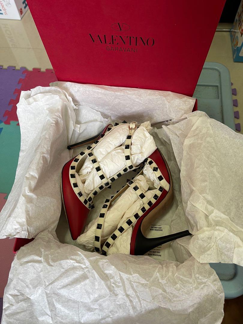Valentino Rockstud heels Women s Fashion Footwear Heels on Carousell