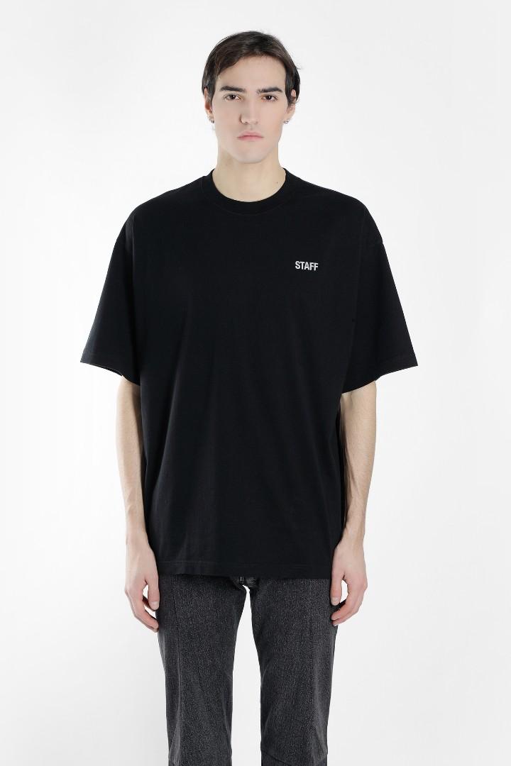 Vetements Staff Reflective Tee, Men's Fashion, Tops & Sets