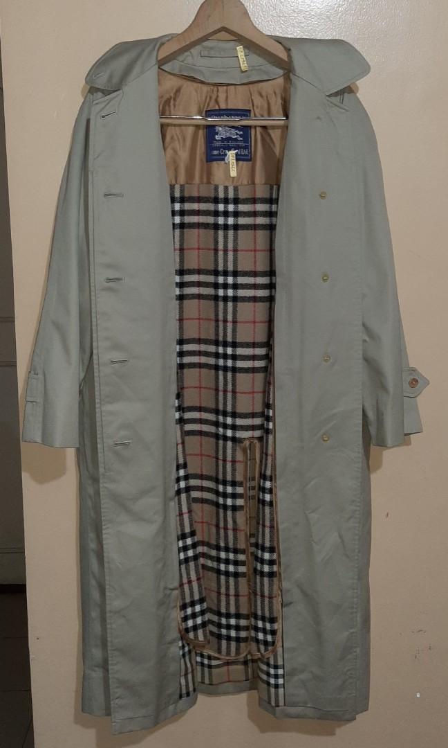 Vintage Burberry Lane Crawford Trench Coat, Men's Fashion, Tops & Sets,  Formal Shirts on Carousell