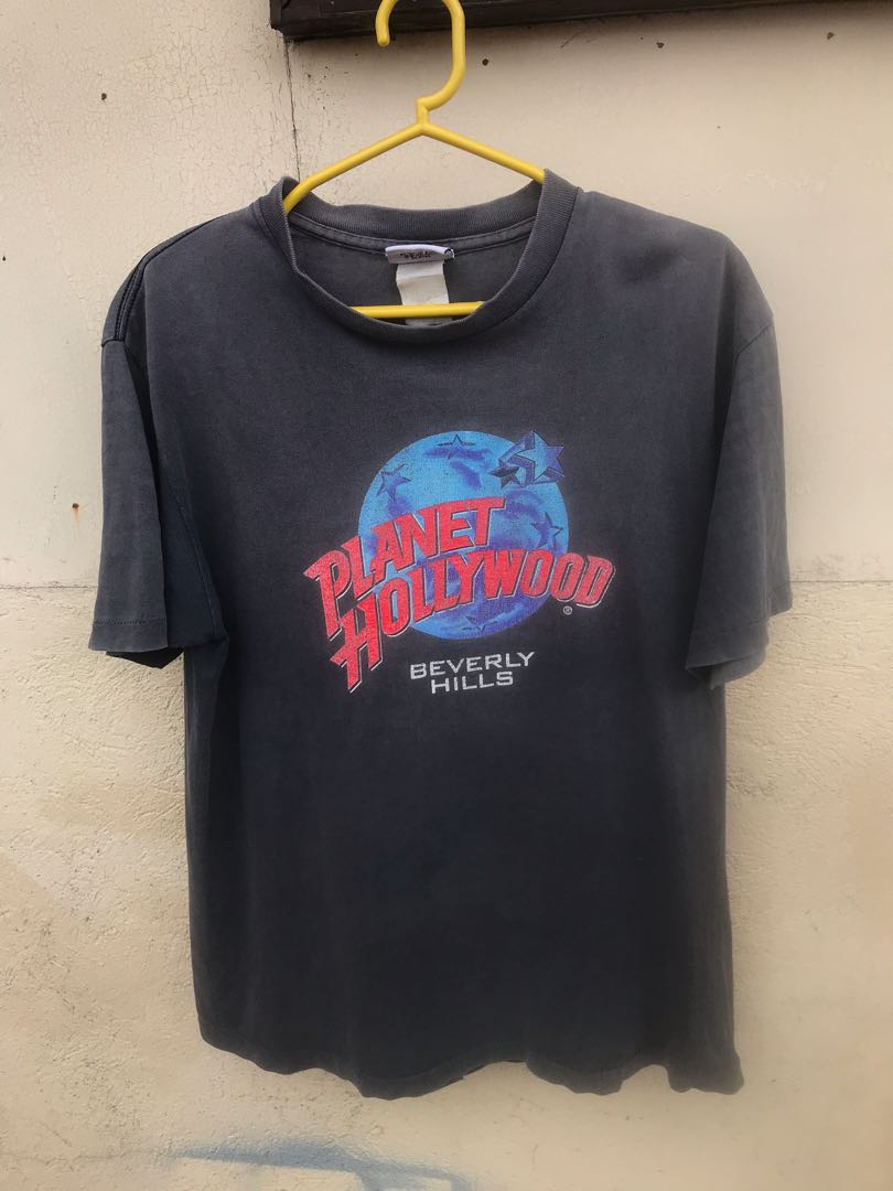 Vintage planet hollywood shirt, Men's 