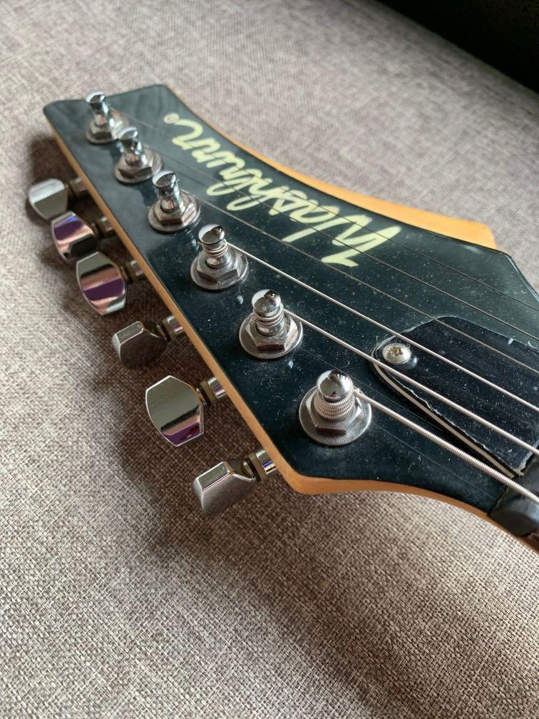 Washburn RX12 Electric Guitar w Strap & Bag, Hobbies & Toys, Music