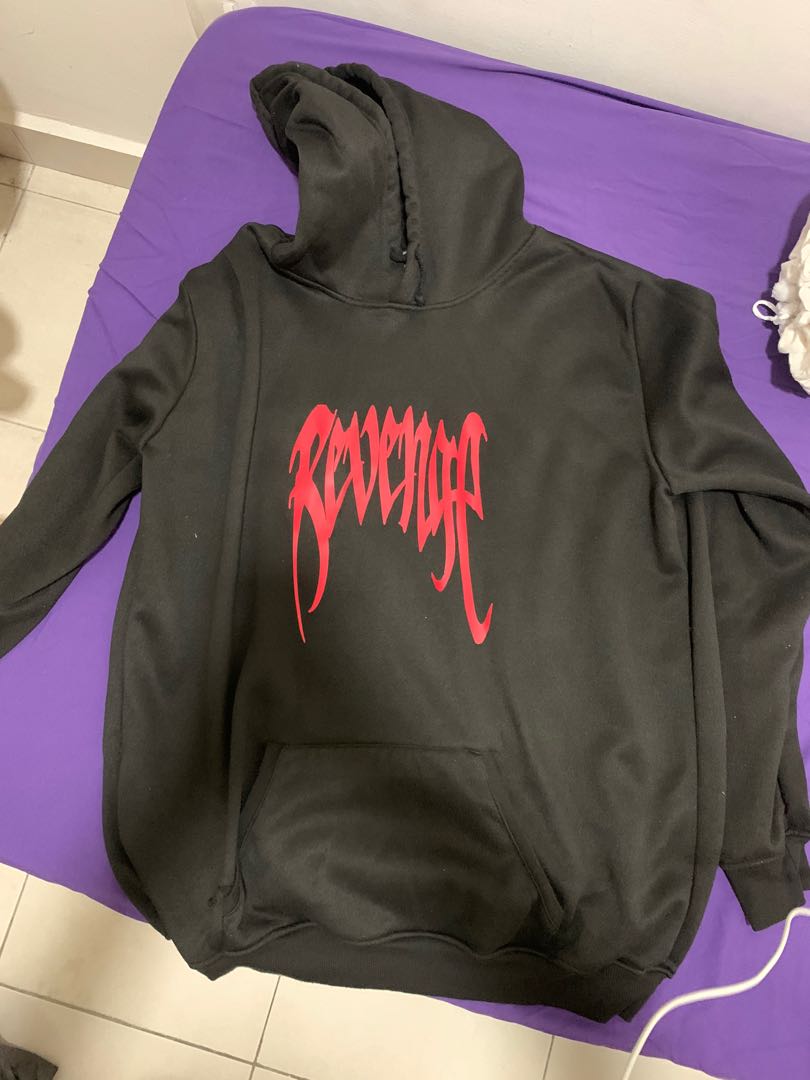 XXXTENTACION REVENGE HOODIE Men s Fashion Tops Sets Hoodies