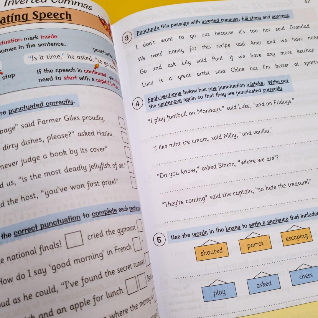 Year 6 English Grammar, Punctuation & Spelling, Hobbies & Toys, Books ...