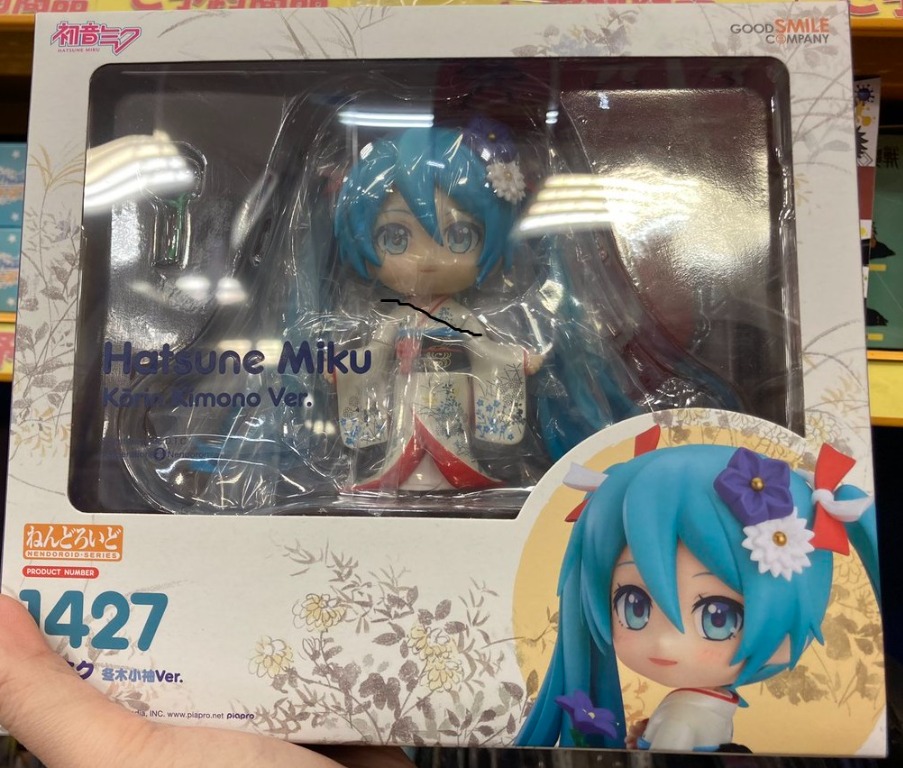 全新行版1427 黏土人Nendoroid 初音未來冬木小袖Ver. Hatsune Miku
