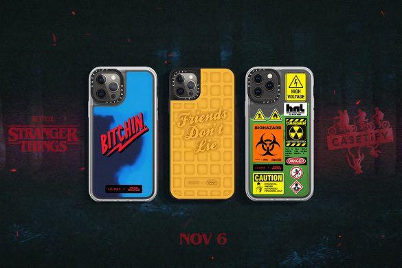 原價$499全新未開封限量版新出Casetify Stranger Things Waffle Case