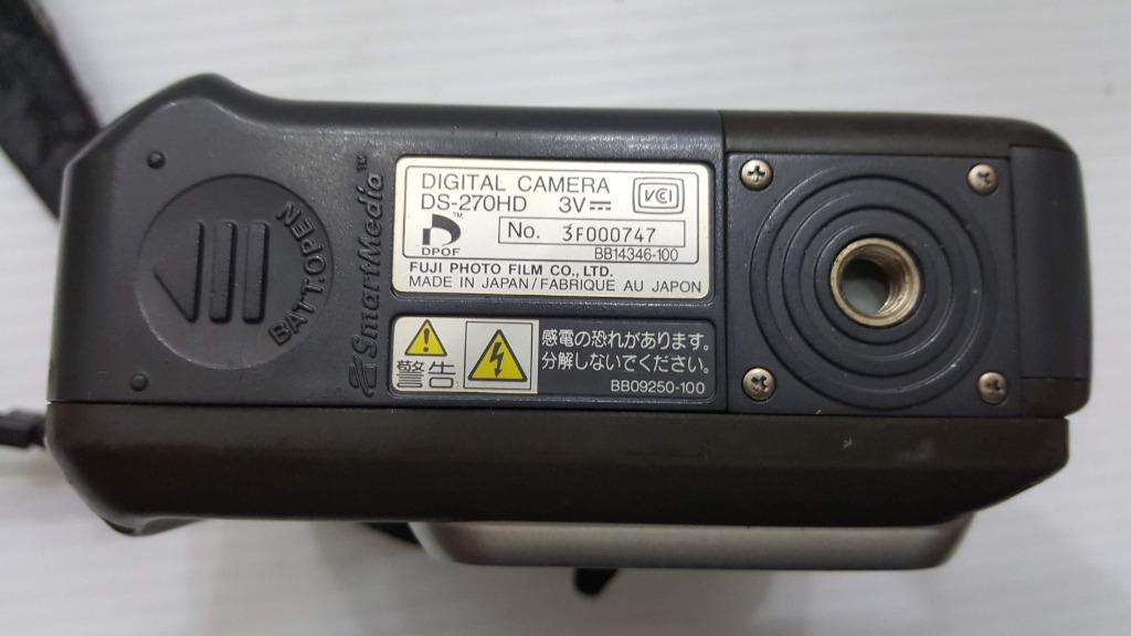 日本製 富士 Fujifilm Big Job DS-270HD 220萬畫素數位相機 防水防塵老件骨董 DS270HD