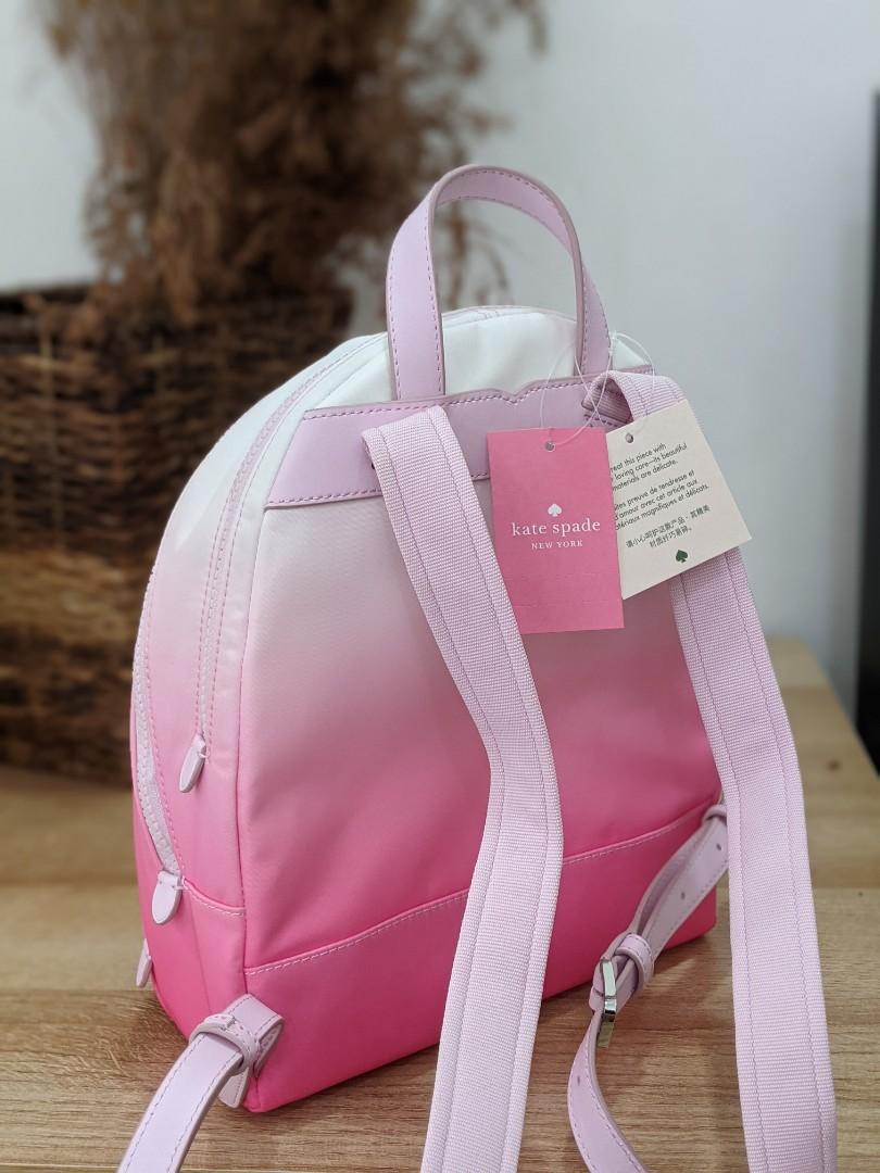 kate spade pink ombre backpack