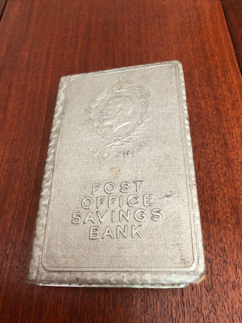Antique Rare English Post Office Savings Bank Money Box 1935, Vintage