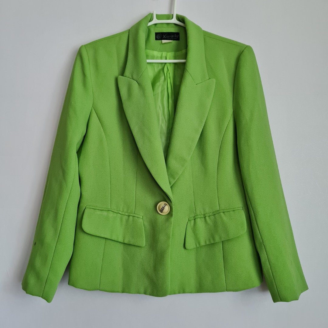 Apple green coat Clearance