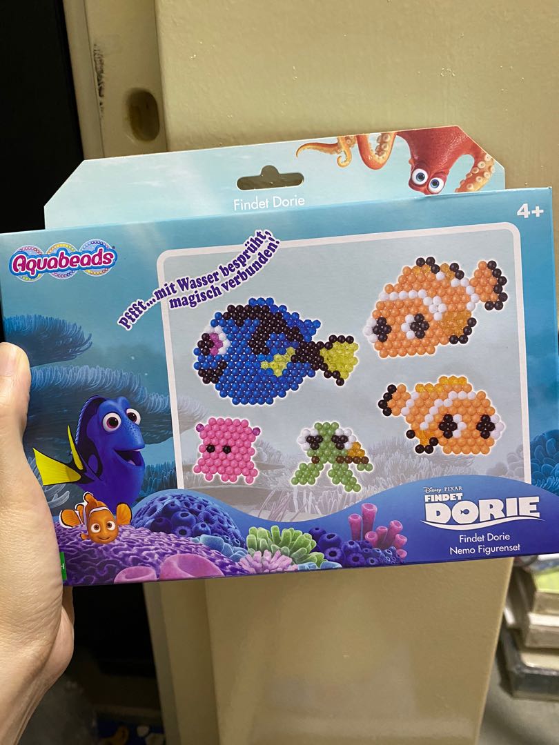 Aqua beads finding nemo, Hobbies & Toys, Toys & Games on Carousell