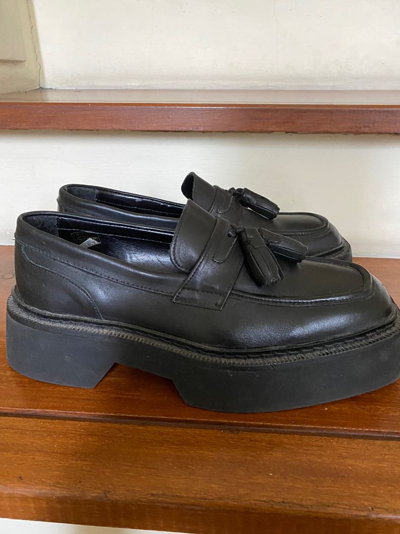 asos platform loafers