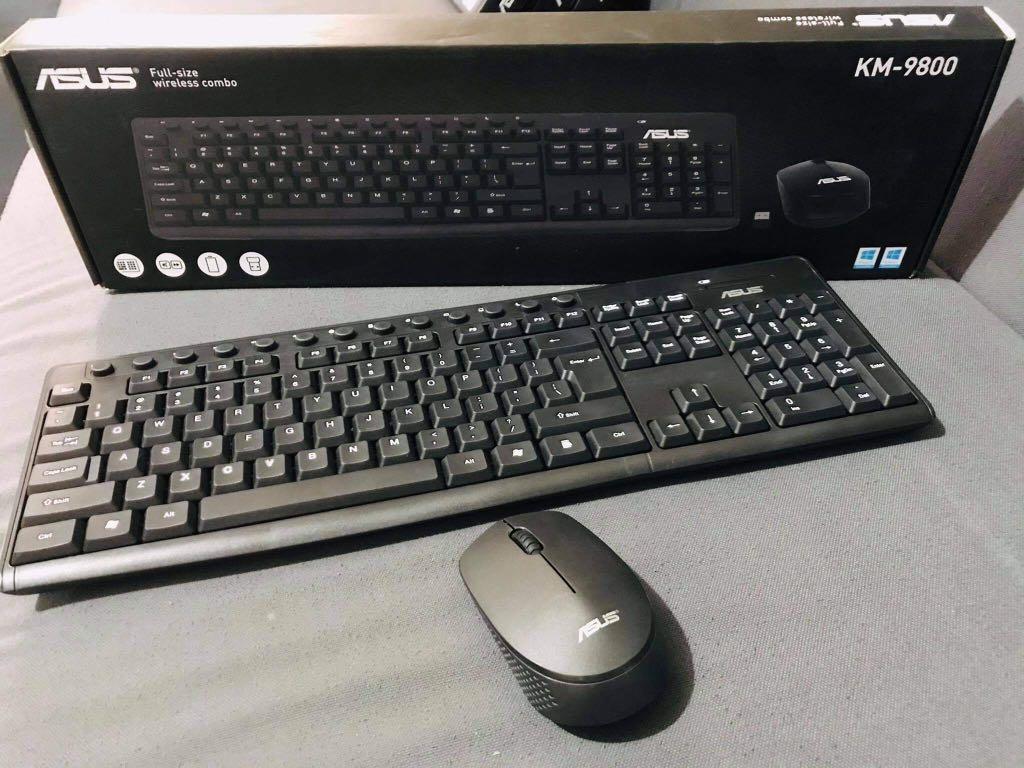 Asus Wireless Keyboard Mouse Computers Tech Parts Accessories Computer Keyboard On Carousell