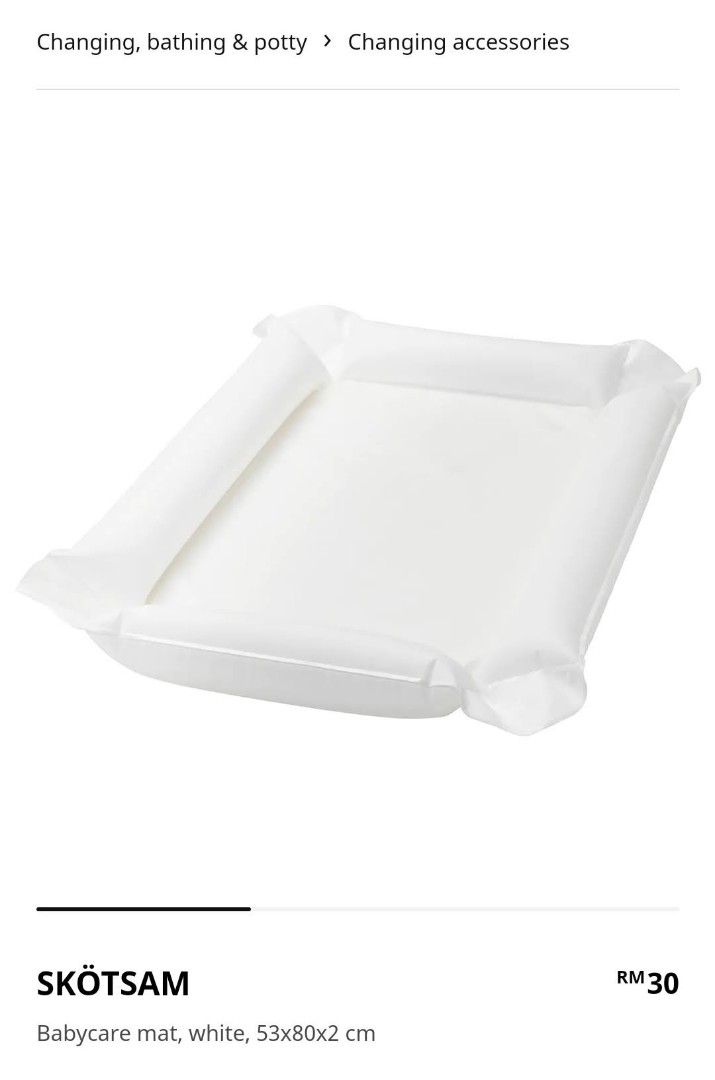 ikea changing mat