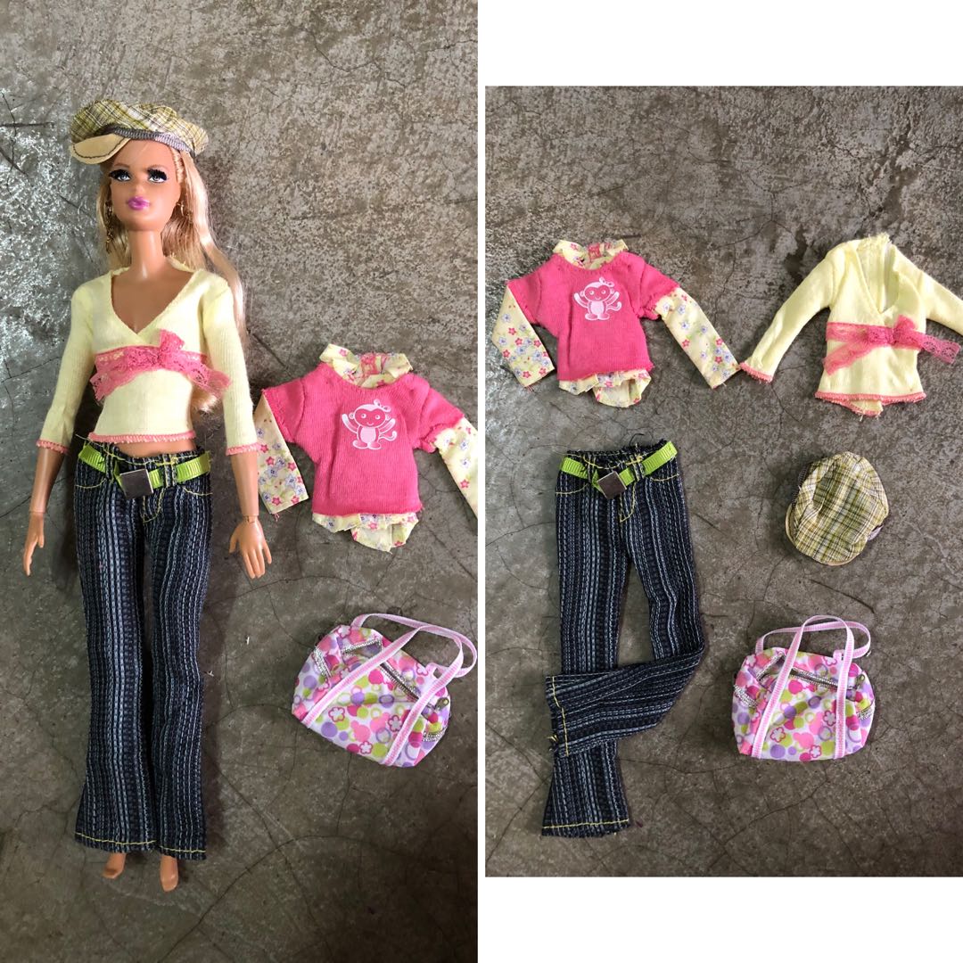 barbie fashion fever clothes set Hobbies Toys Collectibles