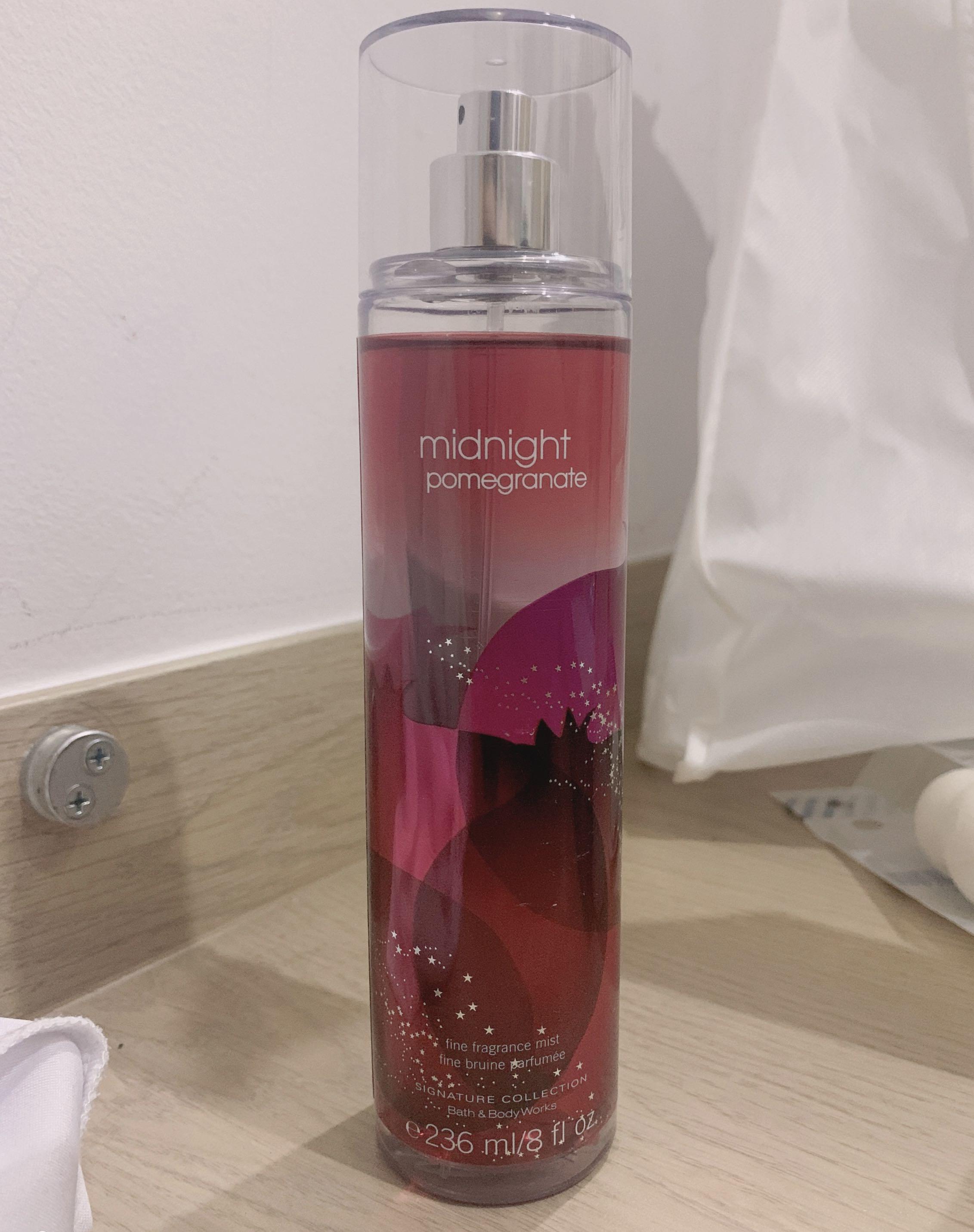 Bath & Body Works Midnight Pomegranate Fine Fragrance Mist, Beauty
