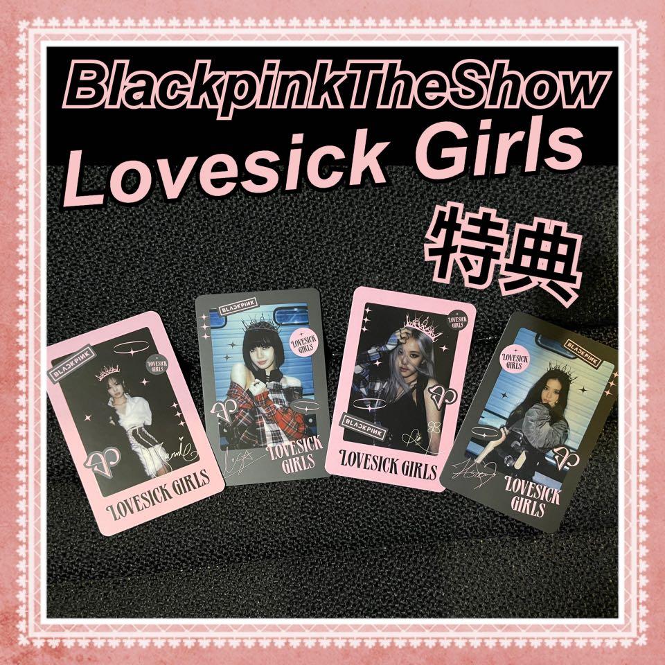 最後一套]Blackpink lovesick girls 特典, 興趣及遊戲, 收藏品及紀念品 