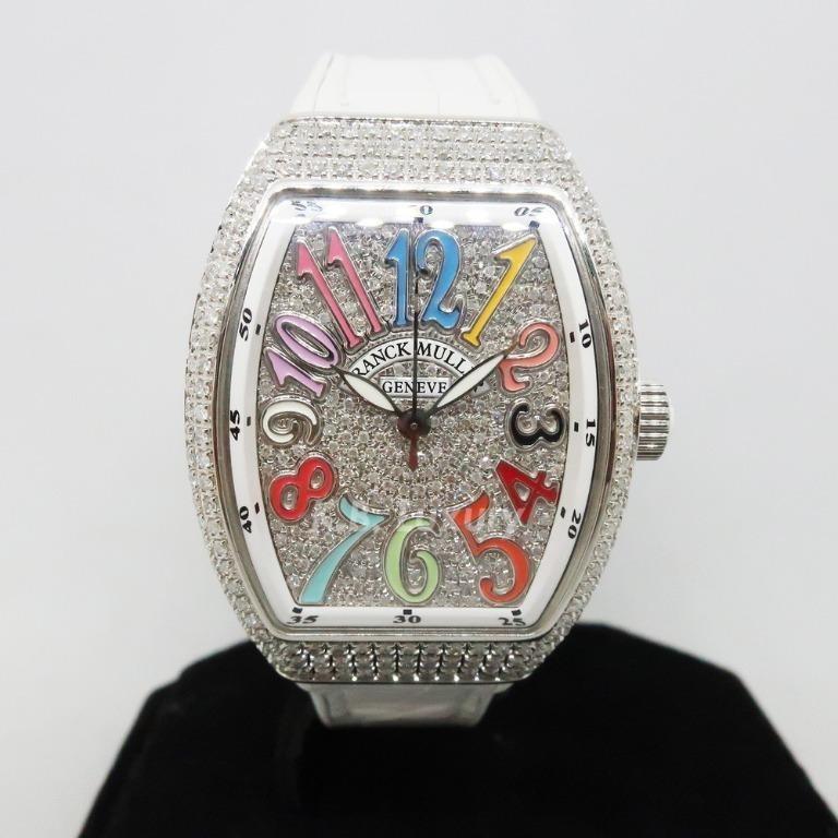 BNIB Franck Muller Vanguard Color Dream Lady V32 SC AT FO WHITE