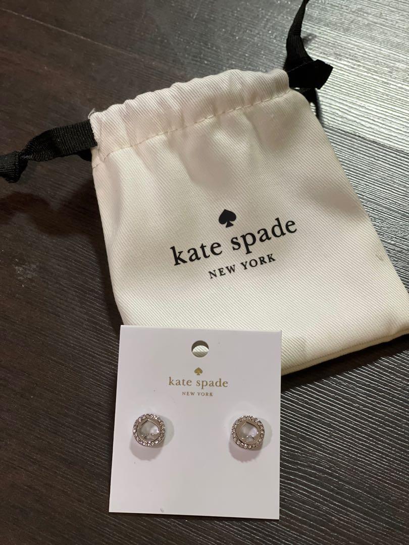 Kate spade pave halo studs store
