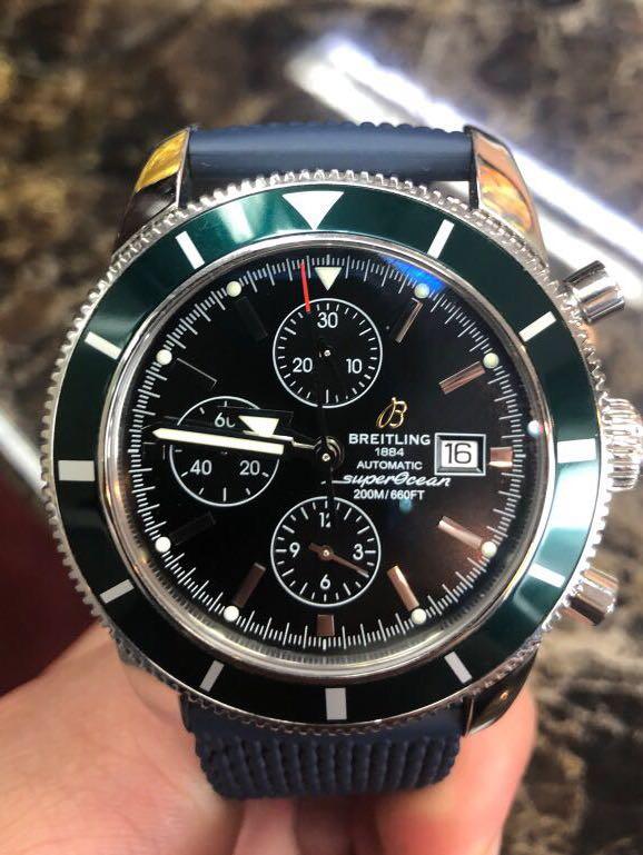 Breitling green bezel clearance