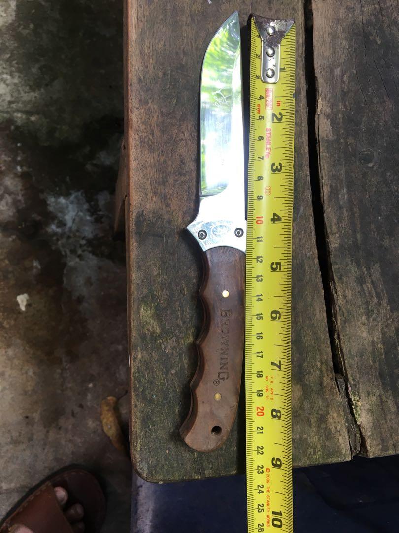 Browning Fixed Blade knife, Sports Equipment, Sports & Games ...