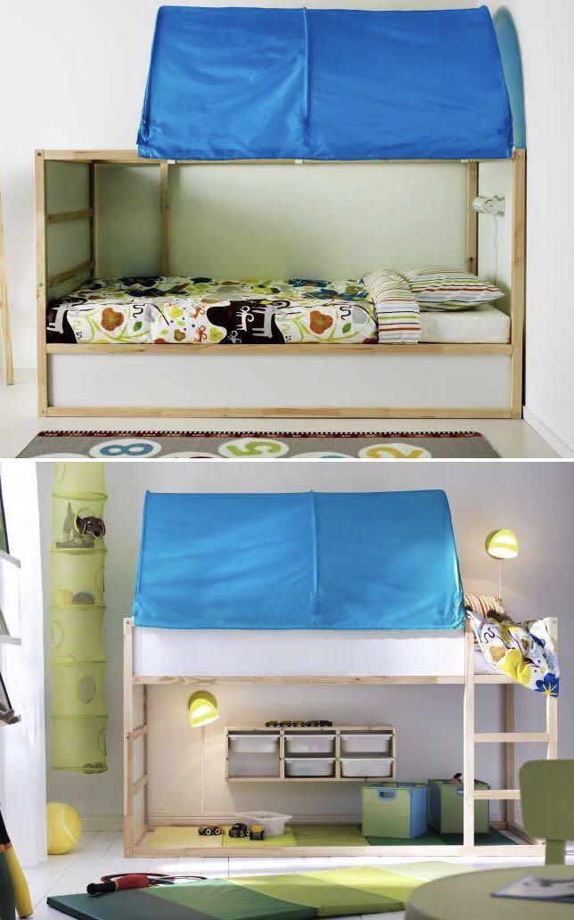 Canopy For Kids Bed Ikea Babies Kids Baby Nursery Kids Furniture Kids Wardrobes Storage On Carousell