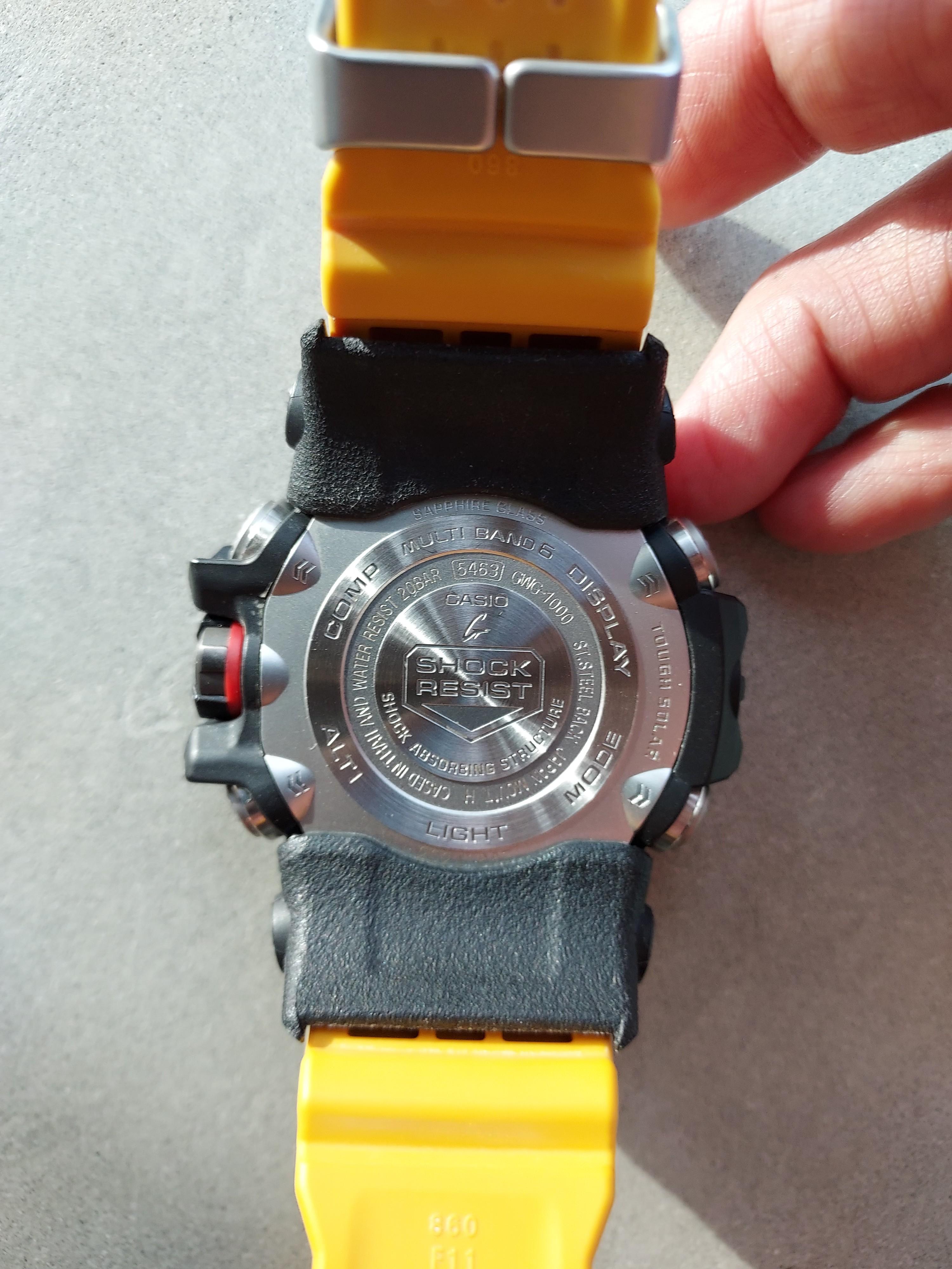Casio G-Shock Mudmaster Watch 5463, Men's Fashion, Watches ...