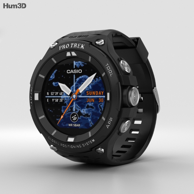 Casio Pro Trek Smart WSD F20 BLK Luxury Watches on Carousell