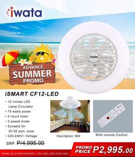 CEILING LED LIGHT WITH FAN PROMO