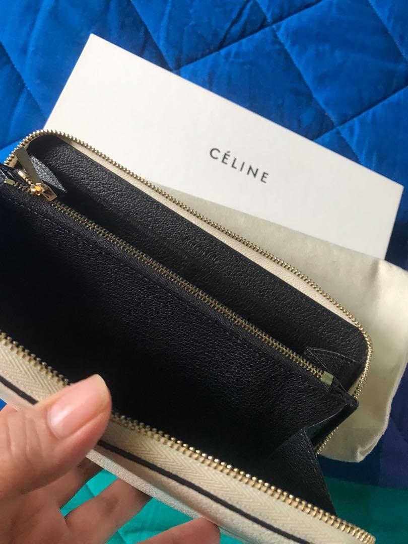 Celine large wallet deals